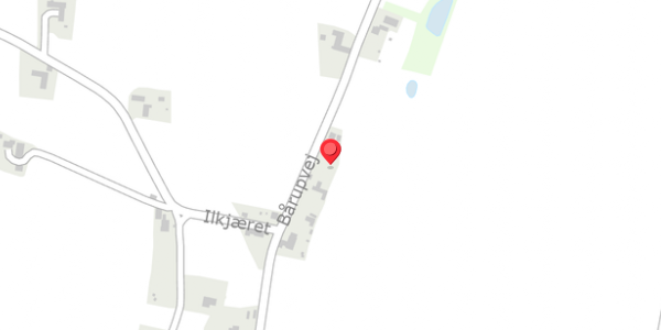 Trafikstøjkort på Bårupvej 50, . , 7950 Erslev