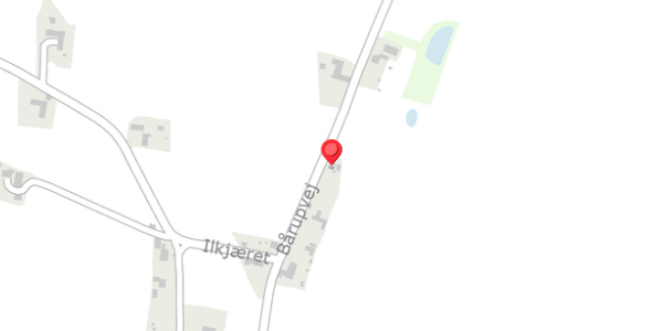 Trafikstøjkort på Bårupvej 52, . , 7950 Erslev