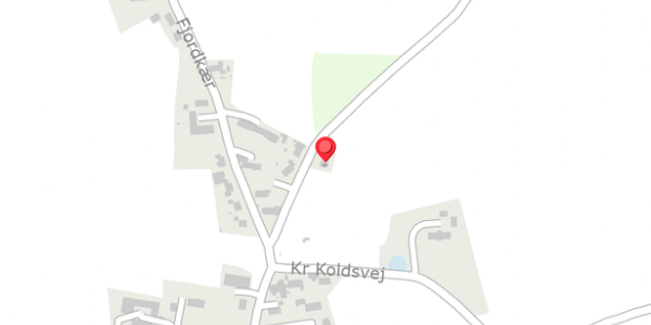 Trafikstøjkort på Vangvej 21, 7950 Erslev