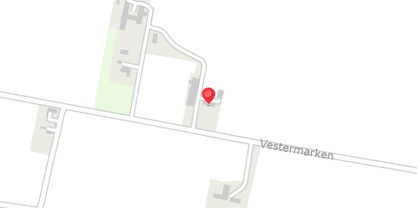 Trafikstøjkort på Vestermarken 8, . , 7950 Erslev