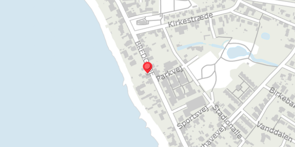 Trafikstøjkort på Bredgade 44, . , 7870 Roslev