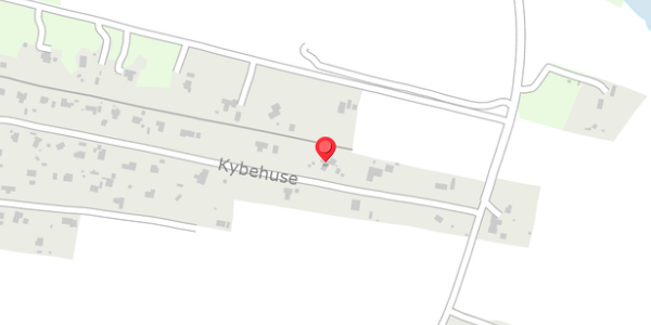 Trafikstøjkort på Kybehuse 6, 7870 Roslev