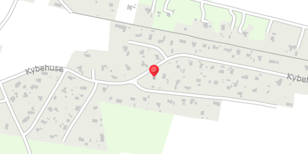 Trafikstøjkort på Kybehuse 25, 7870 Roslev