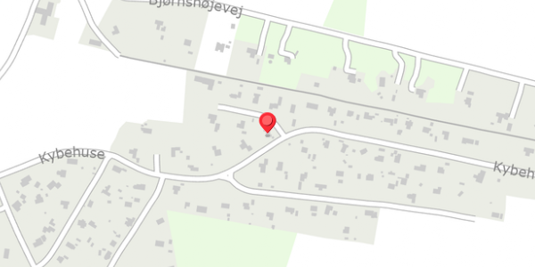 Trafikstøjkort på Kybehuse 42, . , 7870 Roslev