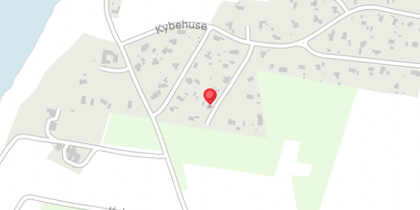 Trafikstøjkort på Kybehuse 99, 7870 Roslev