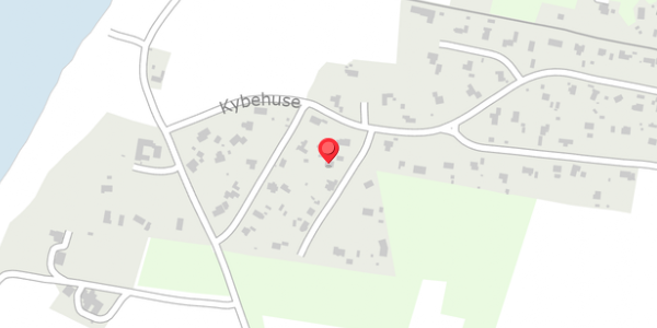 Trafikstøjkort på Kybehuse 105, 7870 Roslev