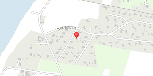 Trafikstøjkort på Kybehuse 111, 7870 Roslev