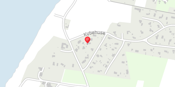 Trafikstøjkort på Kybehuse 127, 7870 Roslev