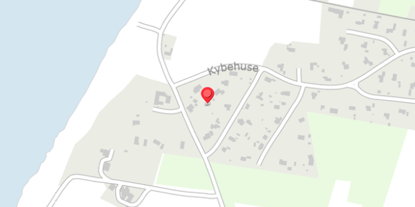 Trafikstøjkort på Kybehuse 137, 7870 Roslev