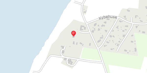 Trafikstøjkort på Kybehuse 145, 7870 Roslev
