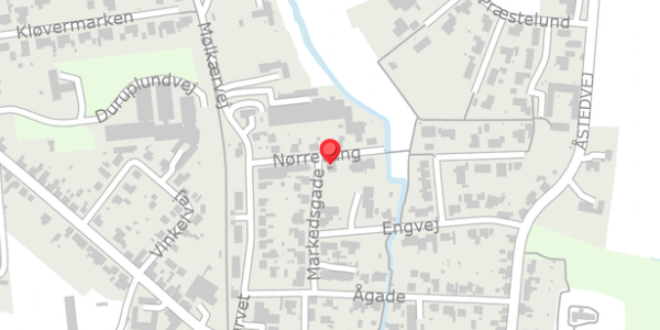 Trafikstøjkort på Markedsgade 18, . , 7870 Roslev
