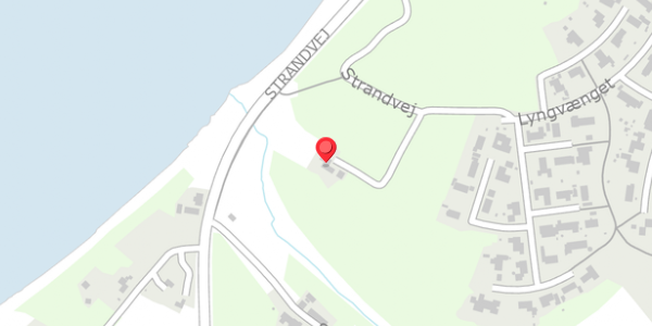 Trafikstøjkort på Strandvej 39, . , 7870 Roslev