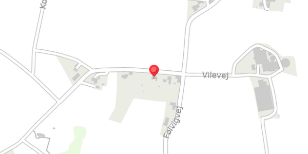 Trafikstøjkort på Vilevej 13, 7870 Roslev