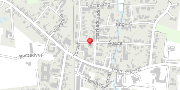 Trafikstøjkort på Ågade 4A, . , 7870 Roslev