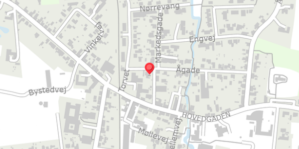Trafikstøjkort på Ågade 4B, . , 7870 Roslev