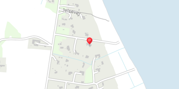 Trafikstøjkort på Jelsevej 168, . , 7840 Højslev