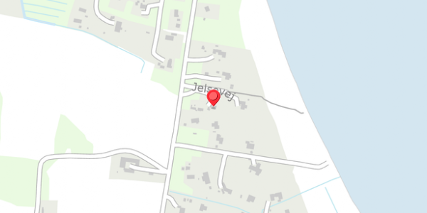 Trafikstøjkort på Jelsevej 176, . , 7840 Højslev