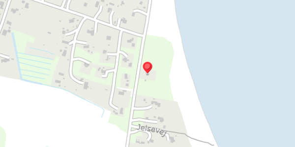 Trafikstøjkort på Jelsevej 186, . , 7840 Højslev