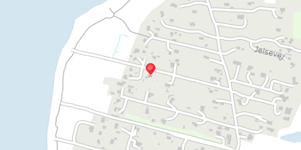 Trafikstøjkort på Jelsevej 509, . , 7840 Højslev