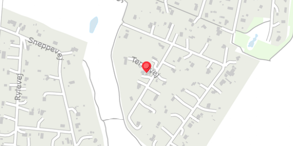 Trafikstøjkort på Ternevej 21, . , 7840 Højslev