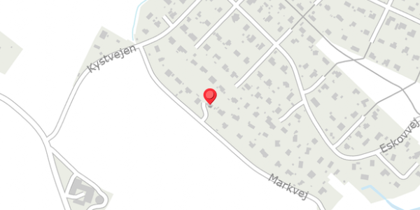 Trafikstøjkort på Markvej 13, 7870 Roslev