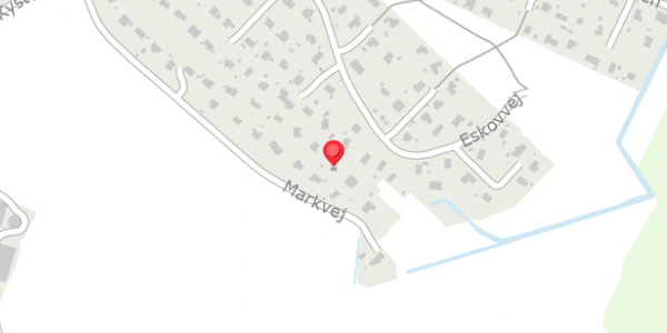 Trafikstøjkort på Markvej 39, 7870 Roslev