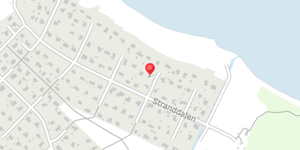 Trafikstøjkort på Stranddalen 113, 7870 Roslev