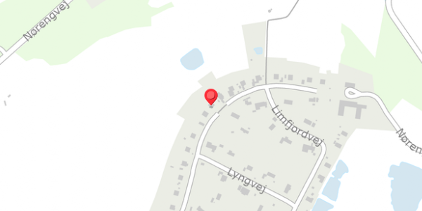 Trafikstøjkort på Lyngvej 21, 7870 Roslev