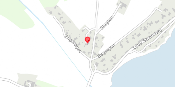Trafikstøjkort på Engdraget 4, . , 7870 Roslev