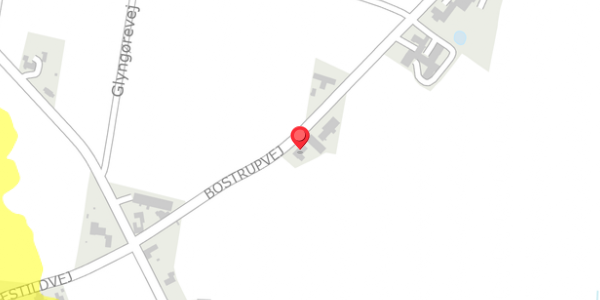 Trafikstøjkort på Bostrupvej 9, . , 7870 Roslev