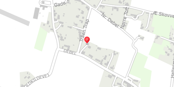 Trafikstøjkort på Debel 38, . , 7884 Fur