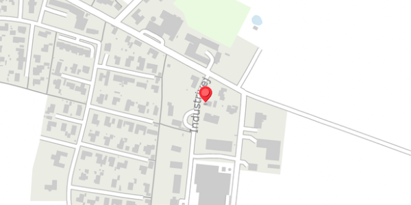 Trafikstøjkort på Industrivej 3, 7870 Roslev