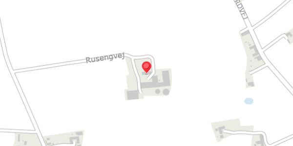 Trafikstøjkort på Rusengvej 13, . , 7870 Roslev