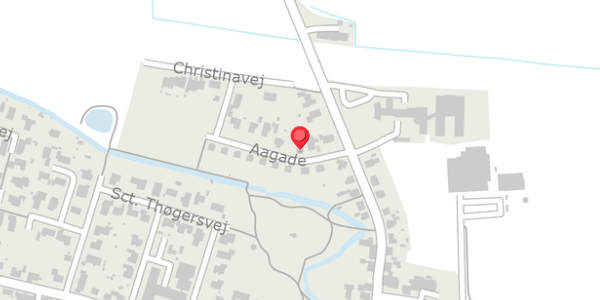 Trafikstøjkort på Aagade 6, . , 7770 Vestervig
