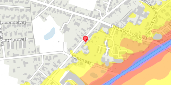 Trafikstøjkort på Algade 11, . , 7752 Snedsted