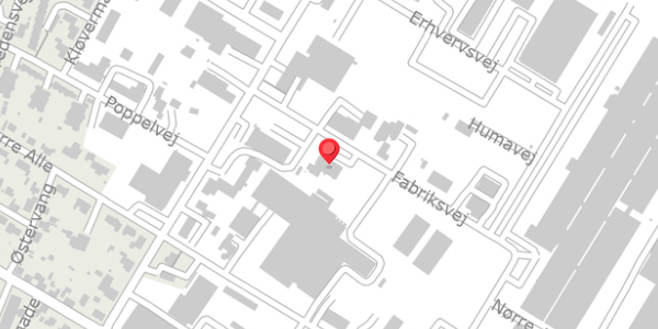 Trafikstøjkort på Fabriksvej 2, 7760 Hurup Thy