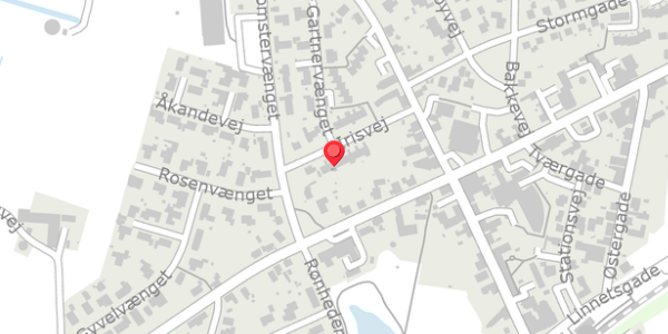 Trafikstøjkort på Irisvej 11, . , 7755 Bedsted Thy