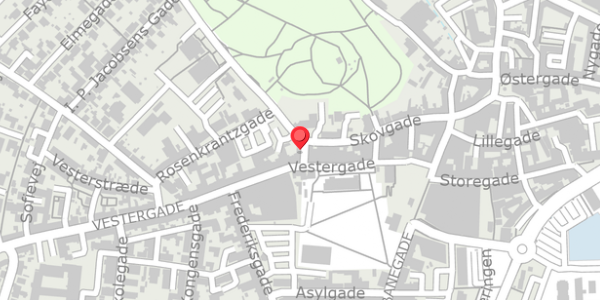 Trafikstøjkort på Amtsstræde 3, 7700 Thisted