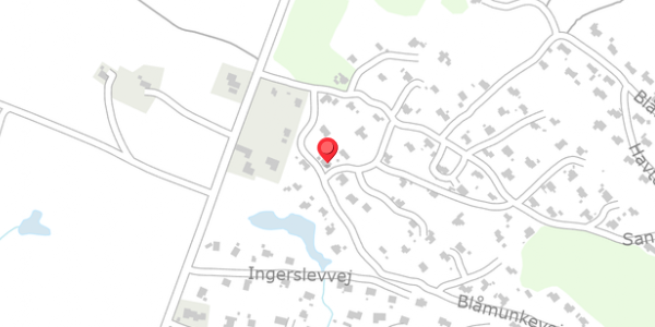 Trafikstøjkort på Blåmunkevej 3, 7700 Thisted