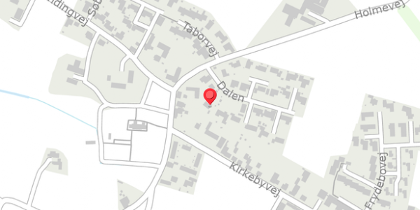 Trafikstøjkort på Dalen 4, 7700 Thisted