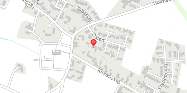 Trafikstøjkort på Dalen 6, 7700 Thisted