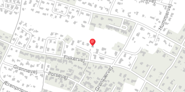 Trafikstøjkort på Fiskervej 101, 7700 Thisted