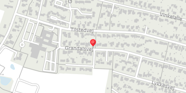 Trafikstøjkort på Grandalsvej 58, . , 7700 Thisted