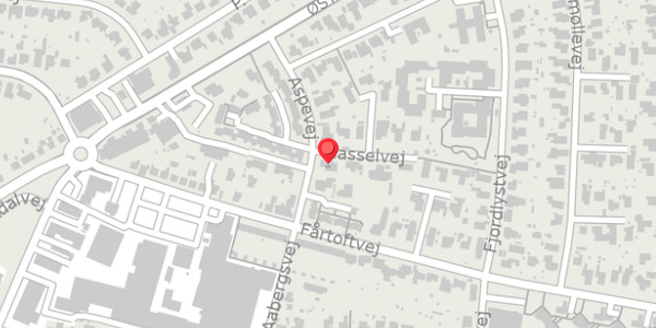 Trafikstøjkort på Hasselvej 2, 7700 Thisted
