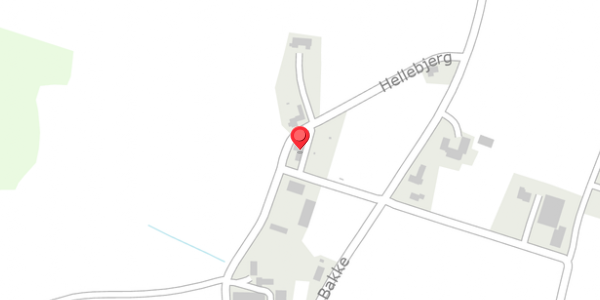 Trafikstøjkort på Hellebjerg 3, 7700 Thisted
