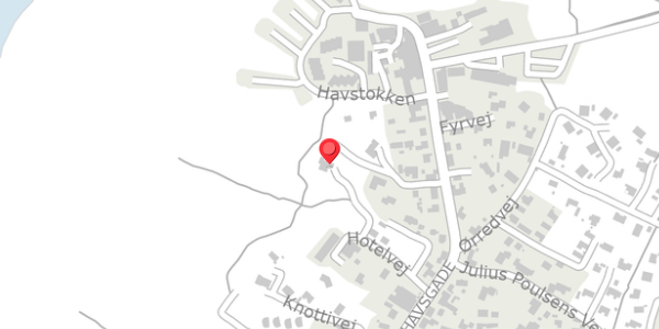 Trafikstøjkort på Hotelvej 10, 7700 Thisted
