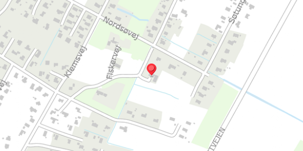 Trafikstøjkort på Fiskervej 171, . , 7700 Thisted
