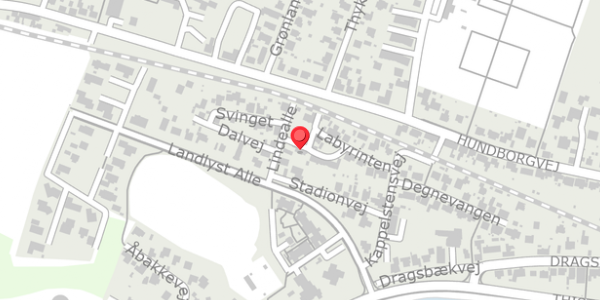 Trafikstøjkort på Labyrinten 15, . , 7700 Thisted
