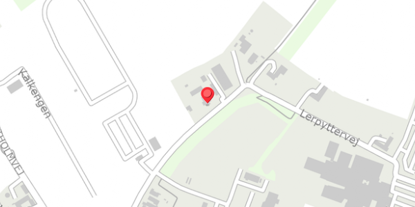 Trafikstøjkort på Lerpyttervej 21, 7700 Thisted