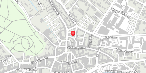 Trafikstøjkort på Markstræde 21, 7700 Thisted